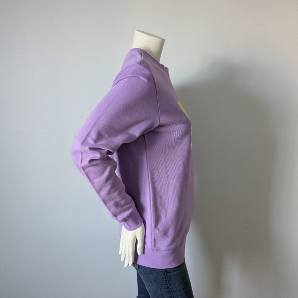 Helly Hansen - Women's Logo Crew Lilac Sweatshirt - Size M (NWT) - Picture 3 of 6